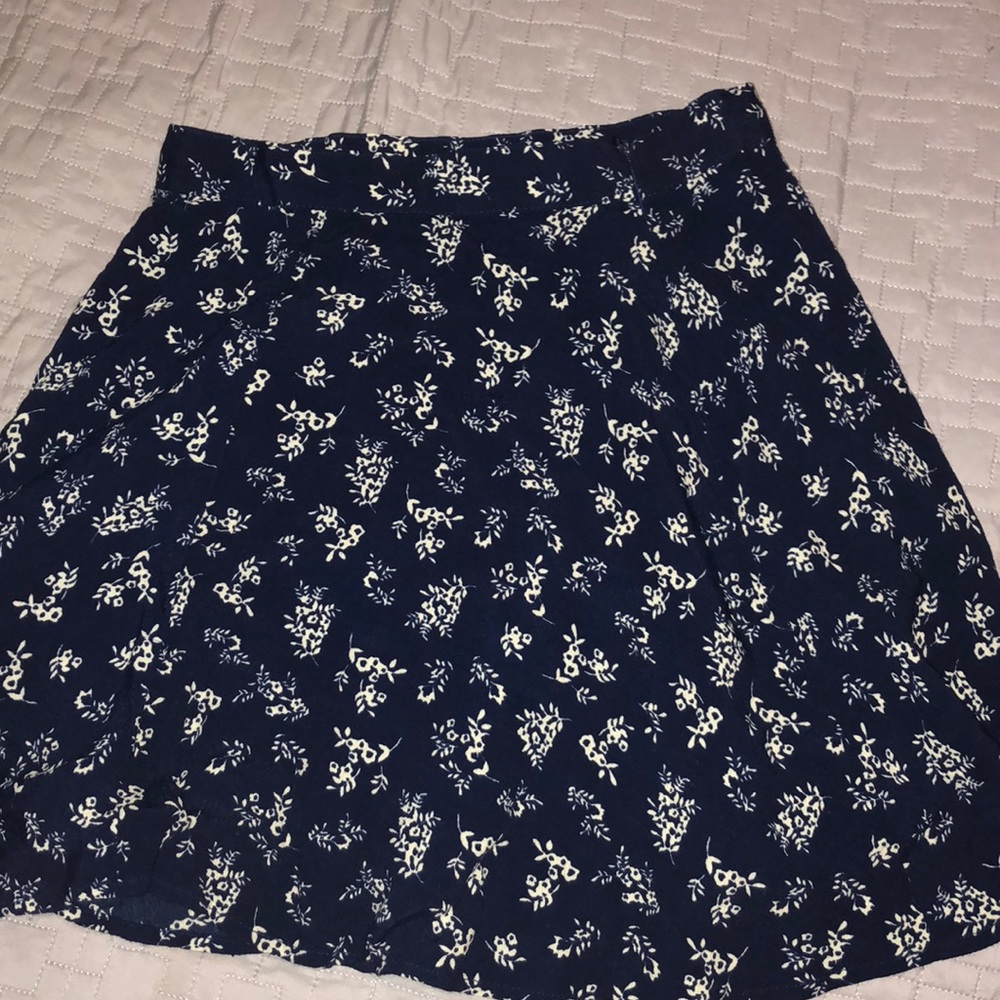 Beautiful navy blue skirt